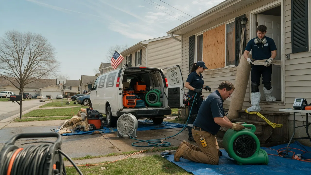 Water Damage Restoration in Triangle, VA near me
